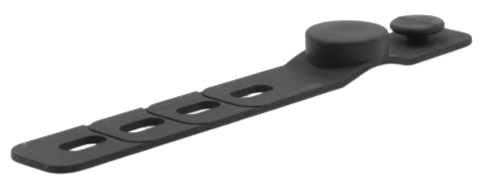 Mop Rack & Broom Rack – 17" Wooden Customizable Magnetic Wall Organizer